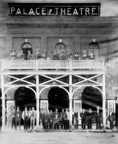 Palace Theatre, 15th and Blake Streets by Charles A. Nast